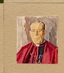 Portret prof. dr. R.R. Post; Schilderij Schilderij