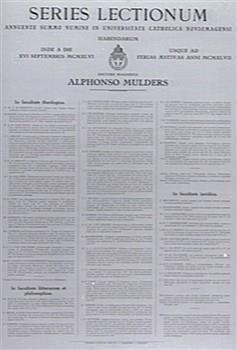 "Series lectionum"; Tekening
Tekening