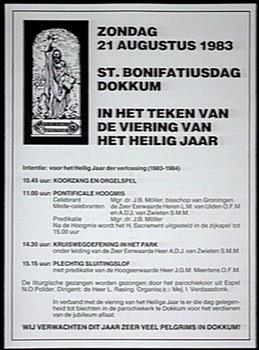 "In het teken van de viering van het heilig jaar"; Tekening
Tekening