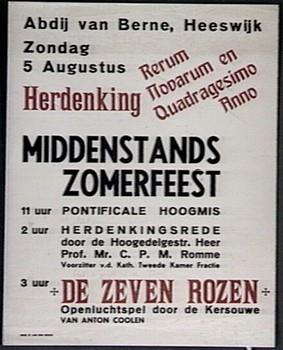 "Middenstands zomerfeest"; Tekening
Tekening