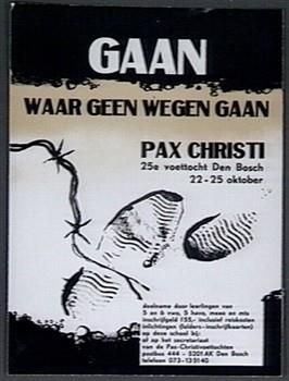 "Gaan waar geen wegen gaan"; Tekening
Tekening