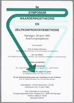 "Symposium Waarderingstheorie en zelfkonfrontatiemethode"; Tekening
Tekening