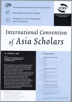 "International Convention of Asian Scholars"; Tekening
Tekening