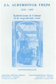 "J.A. Alberdingk Thijm 1820-1889."; Tekening
Tekening