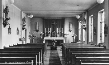 Kapel van het St. Jozef Paviljoen, pension voor dames en heren; Foto Foto