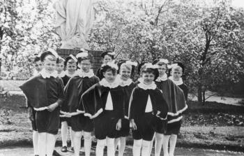 Jongenspensionaat Sint Antonius. Een groep pages; Foto Foto