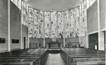 Missiecollege O.L. Vrouw van Lourdes. Cadier en Keer. Kapel; Foto Foto