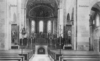 Gebouwen. Interieur. Priesterkoor; Foto Foto