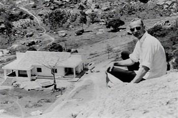 Jan van Engelen ontwierp dit huis voor de Lazaristen Daniël en Wim Touw, Brazilië": Serra bij Fagundes; Foto Foto