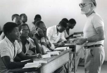 Tsjaad/Lesgeven.; Foto Foto