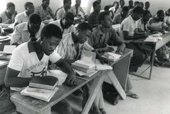 Tsjaad/Volwassenenonderwijs.; Foto Foto