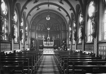 De kapel van van Instituut St. Nicolaas in Oss; Foto Foto