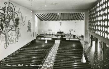 Interieur St. Joseph Arbeider kerk te Meerssen; Foto Foto