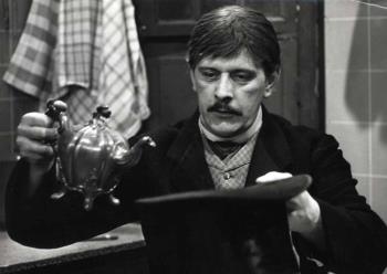 Portret van Joop Doderer in de rol van Swiebertje; Foto Foto