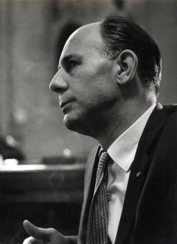 Portretfoto van Han Bentz van den Berg; Foto Foto