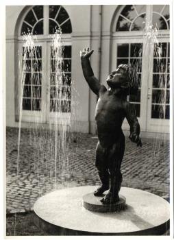 Bronzen beeld; Foto Foto