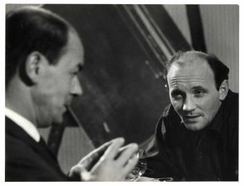 Ton van Duinhoven links en André van den Heuvel; Foto Foto