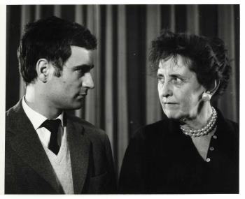 Manfred de Graaf en Louise (Loudi) Nijhoff; Foto Foto