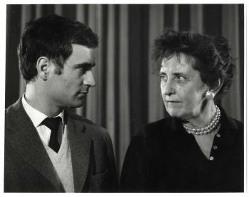 Manfred de Graaf en Louise (Loudi) Nijhoff; Foto Foto
