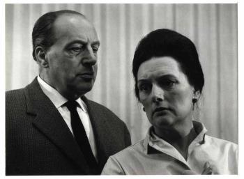 Johan Fiolet en Ank van der Moer; Foto Foto