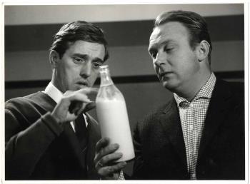 John Leddy links en Kees Brusse; Foto Foto