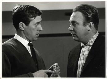 John Leddy links en Kees Brusse; Foto Foto