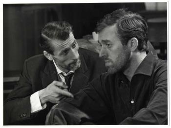 Frits Butzelaar en John Leddy; Foto Foto
