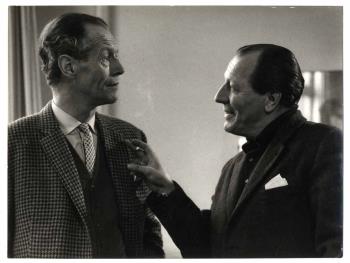 Herman Tersteeg links en John Soer; Foto Foto