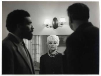 Otto Sterman links, Ingrid Valerius en Johan Fiolet; Foto Foto