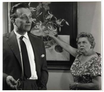 Adolf Rijkens en Coba Kelling; Foto Foto
