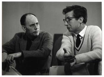 Han Bentz van den Berg links en Eric van Ingen; Foto Foto