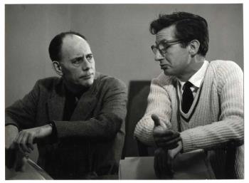 Han Bentz van den Berg links Eric van Ingen; Foto Foto