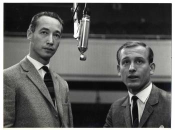 Gerard Trebert links en Fred Oster; Foto Foto