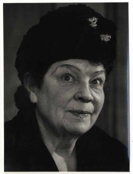 Portretfoto van Magda Janssens; Foto Foto