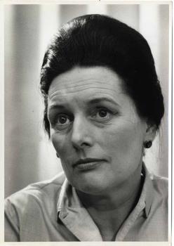 Portretfoto van Ank van der Moer; Foto Foto