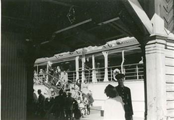 Aankomst in Finland van zuster Simplicitas (J.M. Bulkens) in 1949; Foto Foto