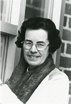 Zuster Simplicitas (J.M. Bulken, S.C.J) in Finland in 1982; Foto Foto