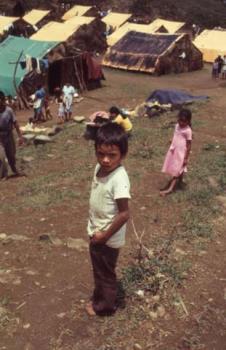 El Salvadoriaanse vluchtelingen in Honduras; Dia Dia