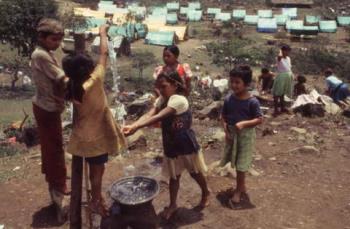 El Salvadoriaanse vluchtelingen in Honduras; Dia Dia
