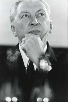 Duitsland/Kurt Georg Kiesinger (CDU) voormalig bondskanselier.; Foto Foto