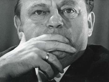 Duitsland/Franz Josef Strauß (CSU) was o.a. minister president van Beieren; Foto Foto
