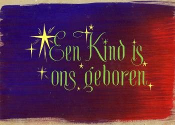 Tekeningen van het klankbeeld FSTR 1154 "Een kind is ons geboren"; Foto Foto